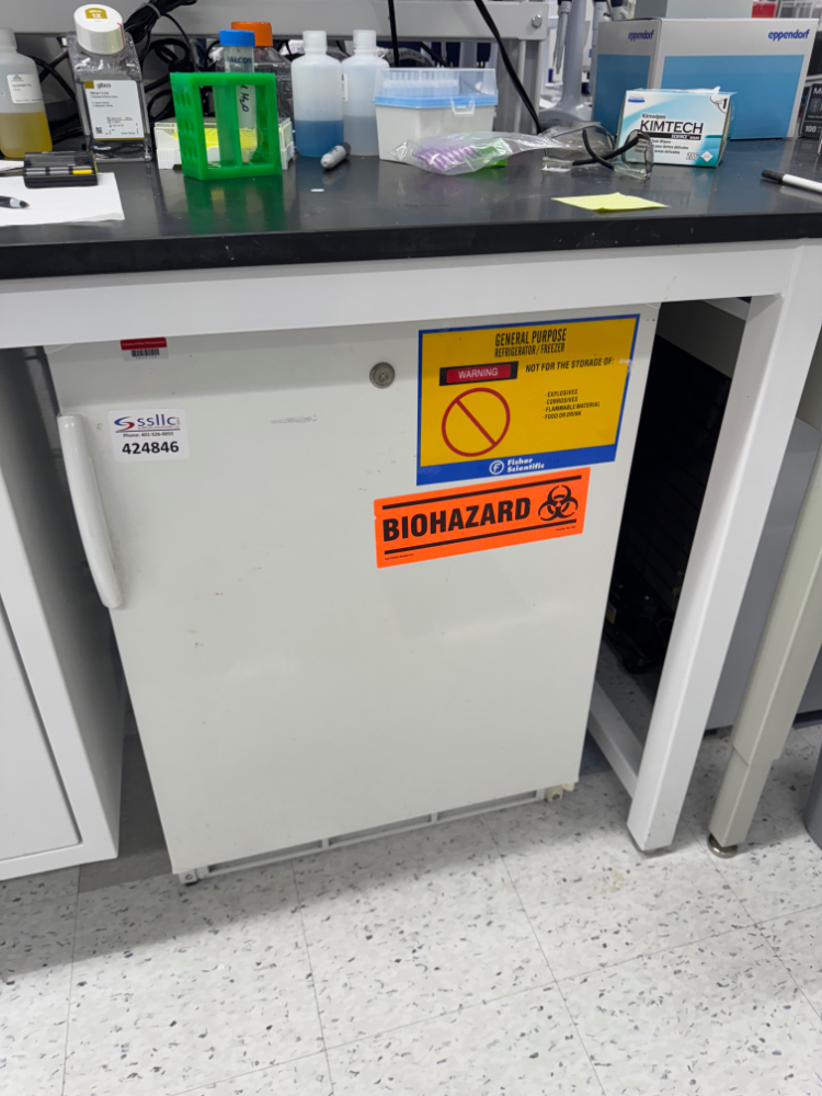 Image of Fisher Scientific Undercounter Refrigerator